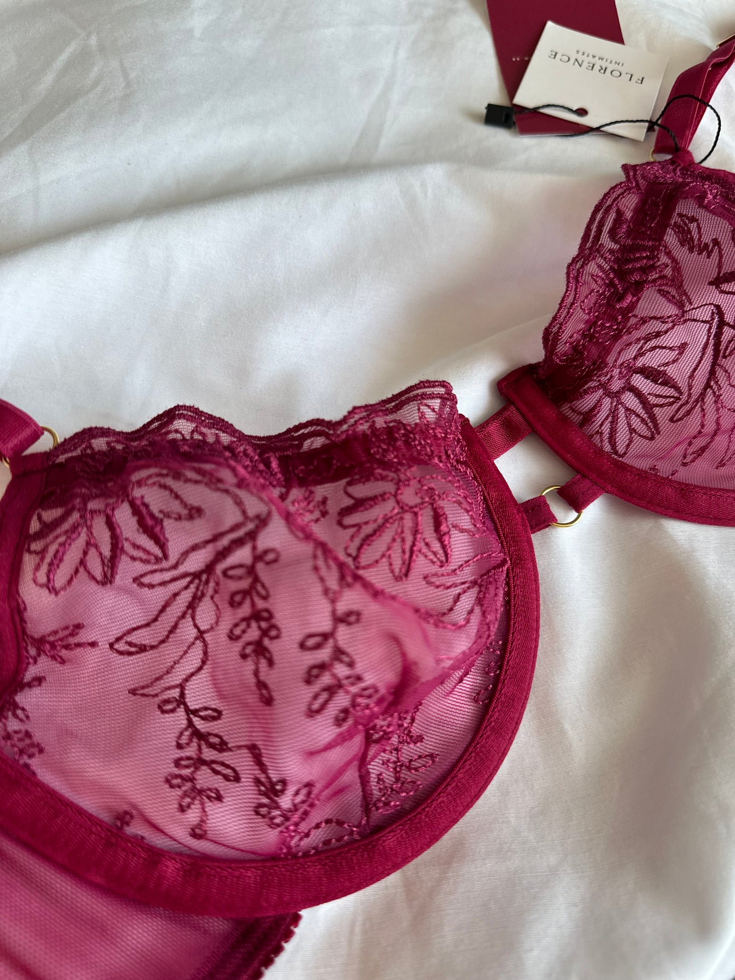 Agnes Lingerie Set with Garter Belt